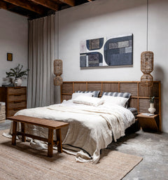 Coco Bed with Side Table