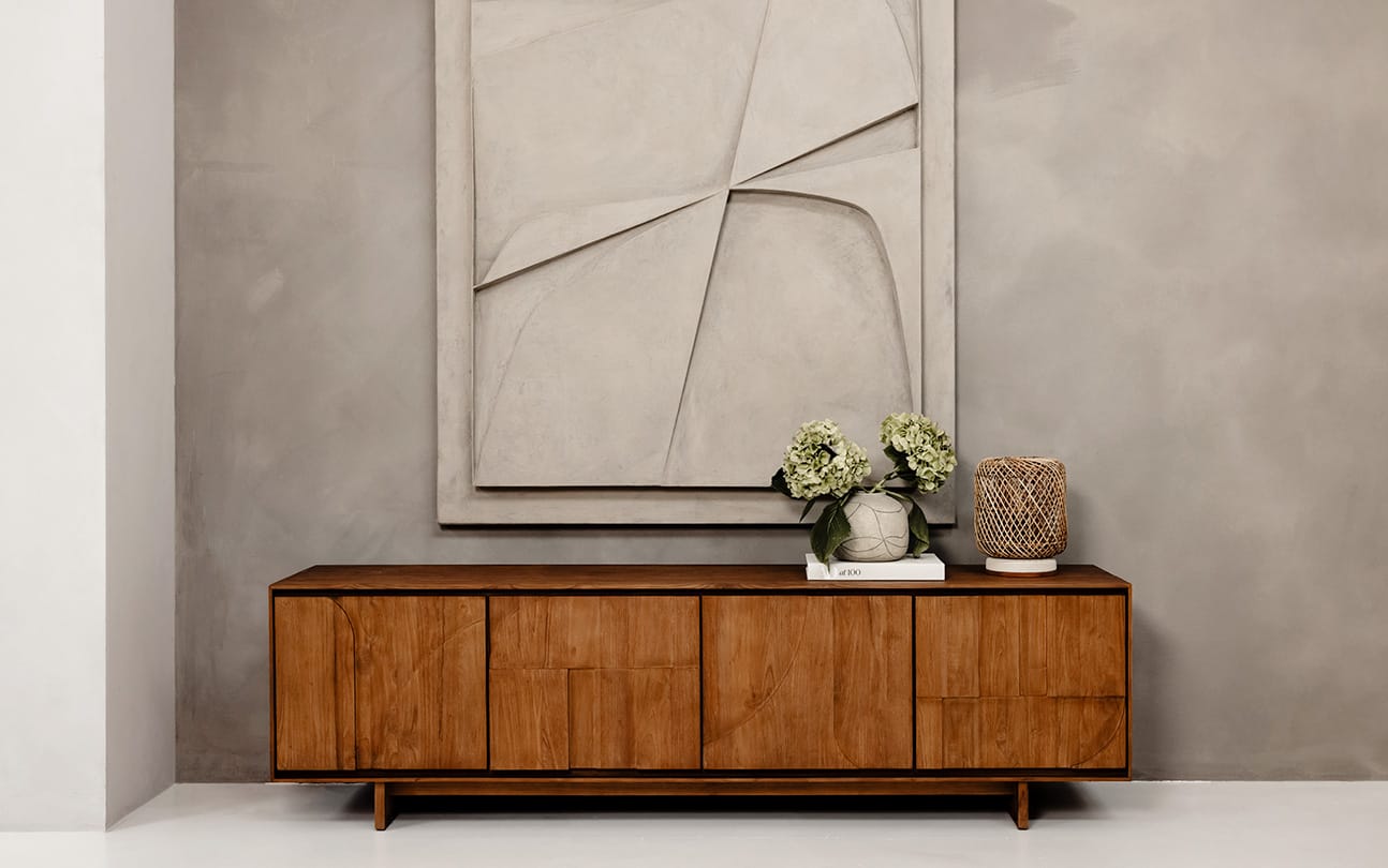 Ace Dresser 4 Doors Pure