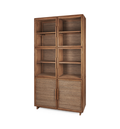 Hopper Display Cabinet 2 Doors