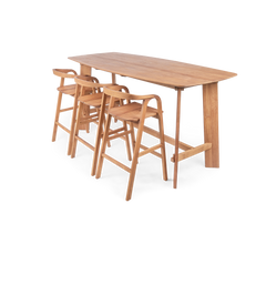 Grace Bar Table Elips Long (Second Chance)