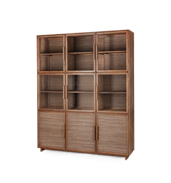 Hopper Display Cabinet 3 Doors