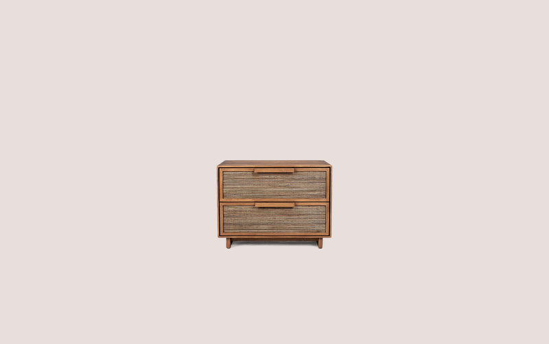 Hopper Pedestal 2 Drawers 70cm