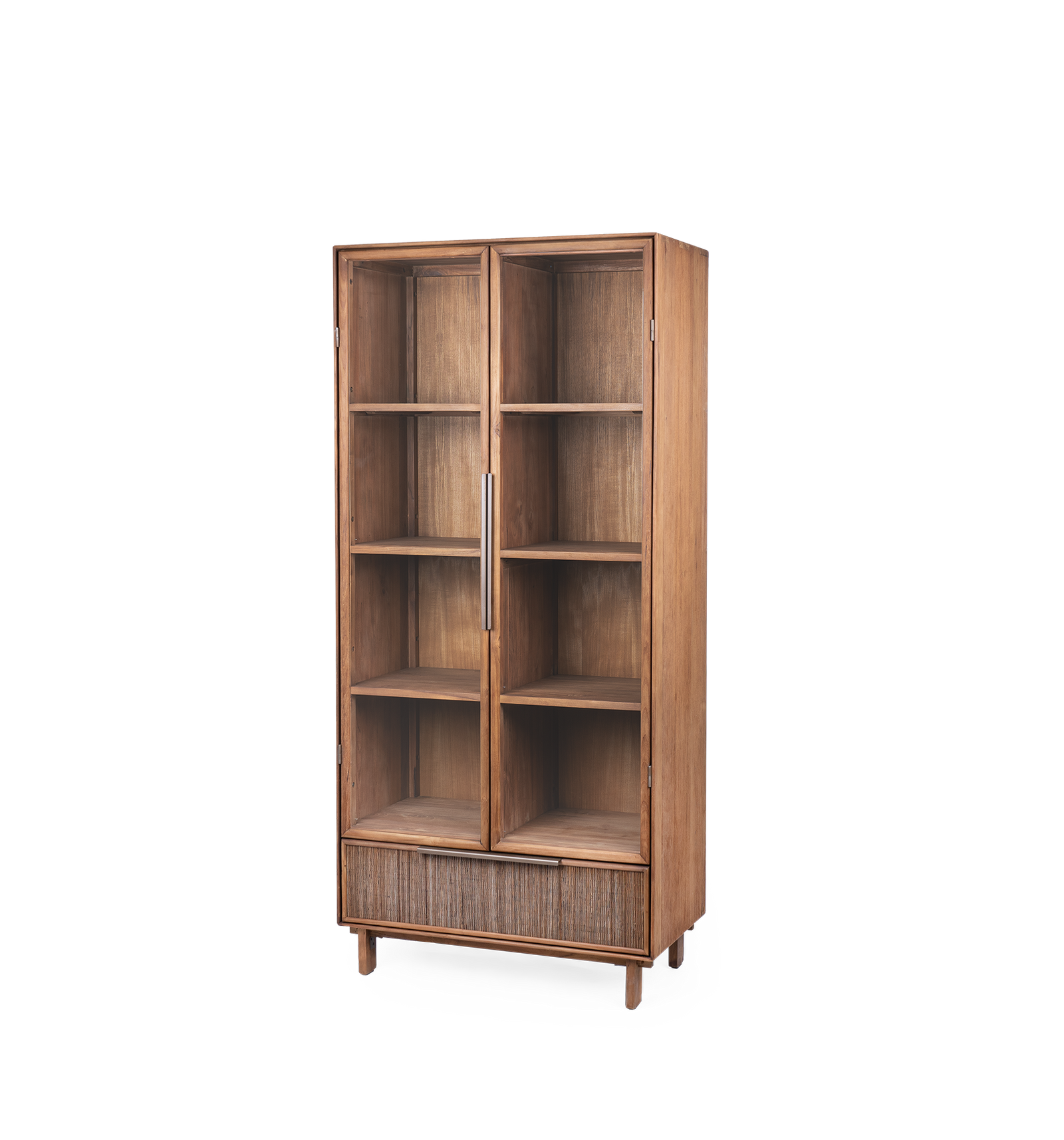 Grace Cabinet 2 Glass Doors 1 Drawer