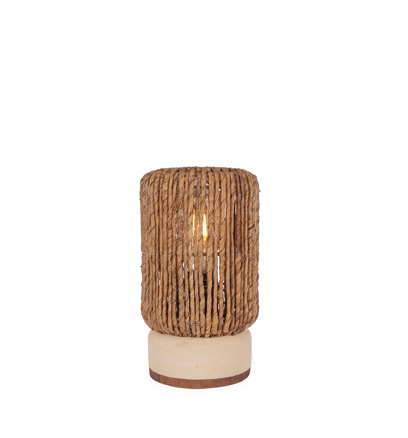 Pole Abaca Table Lamp