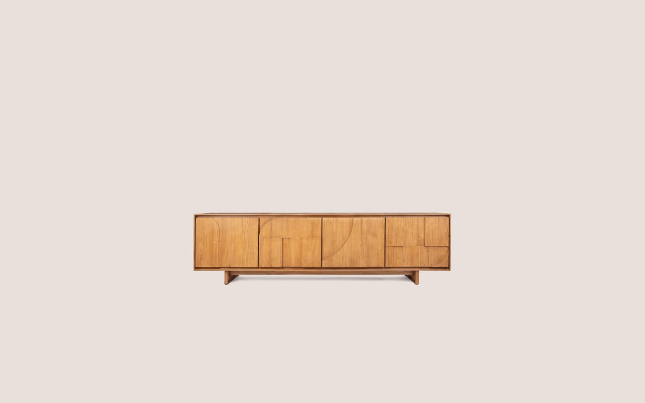 Ace Dresser 4 Doors Pure