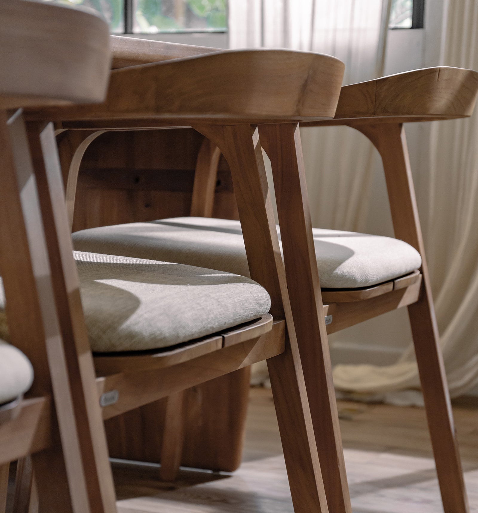 Bibo Chair Cushion  Custard