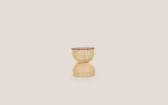 Collectables wave side table pure
