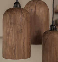 Bullet Wood Lamp Shade