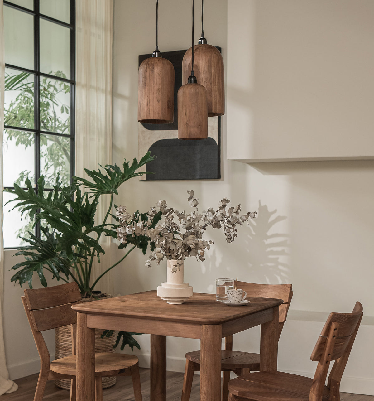 Bullet Wood Lamp Shade