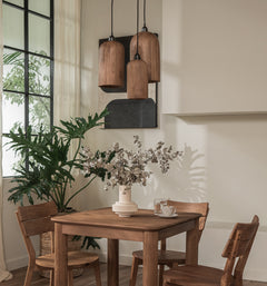 Bullet Wood Lamp Shade