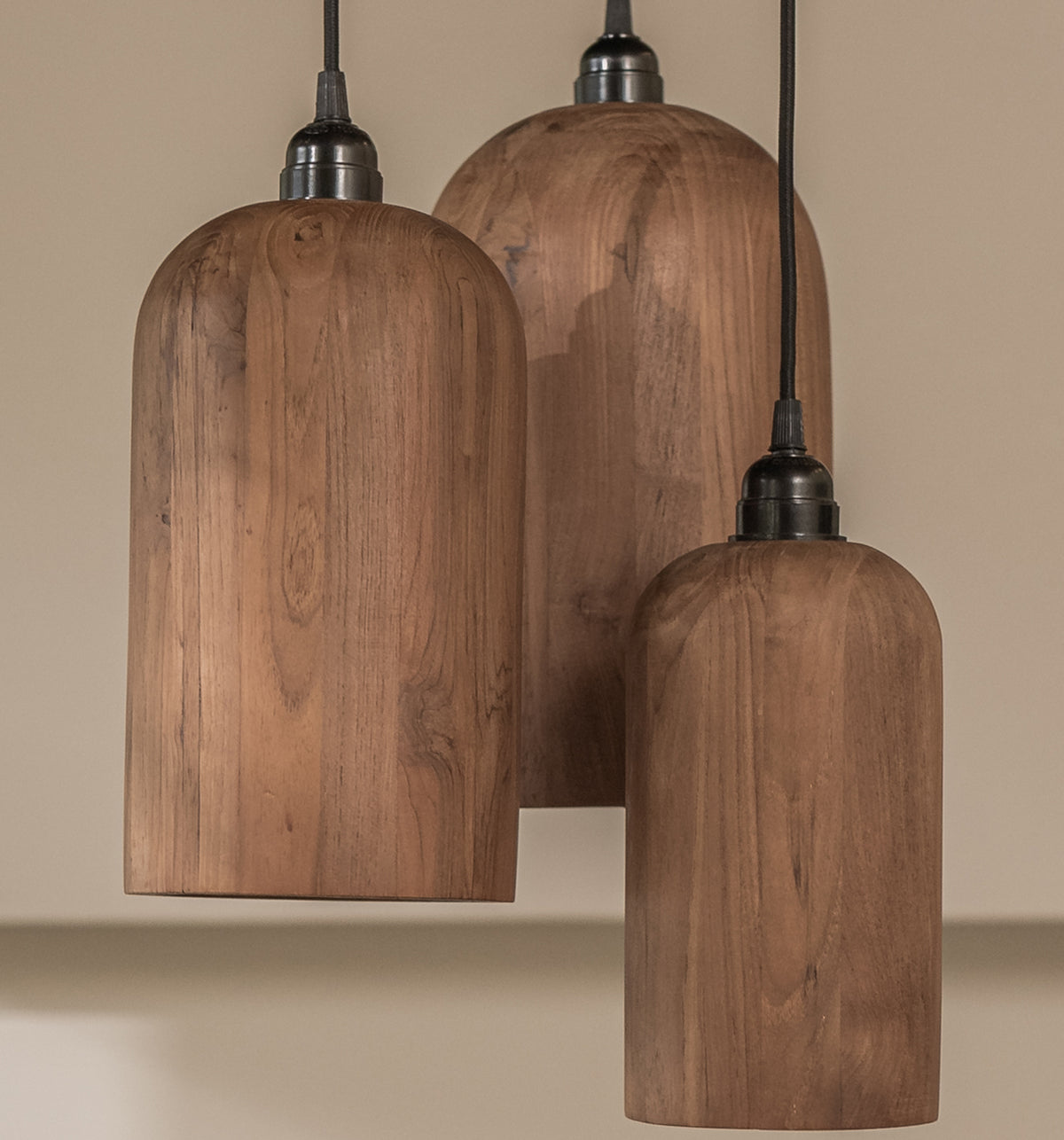 Bullet Wood Lamp Shade