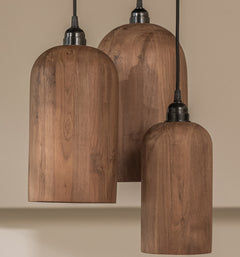 Bullet Wood Lamp Shade
