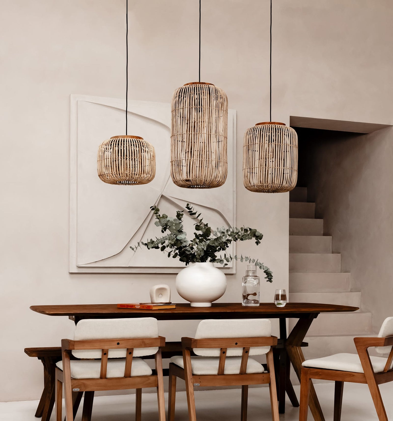Bright Barrel Hanging Lamp