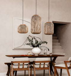 Bright Barrel Hanging Lamp