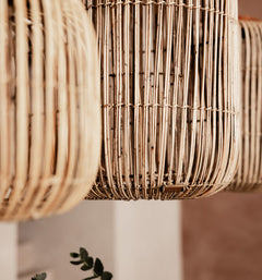 Bright Barrel Hanging Lamp