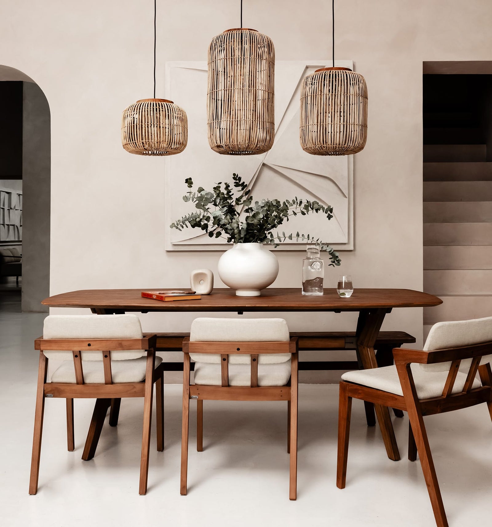 Bright Barrel Hanging Lamp