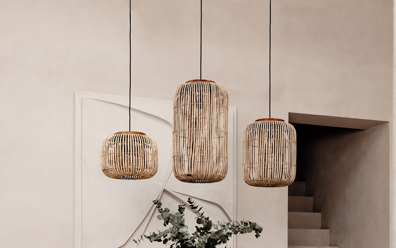Bright Barrel Hanging Lamp