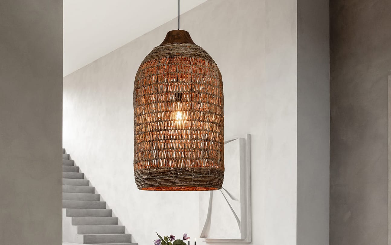 Brandy Wing Lampshade