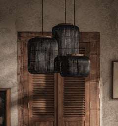 Bright Barrel Hanging Lamp