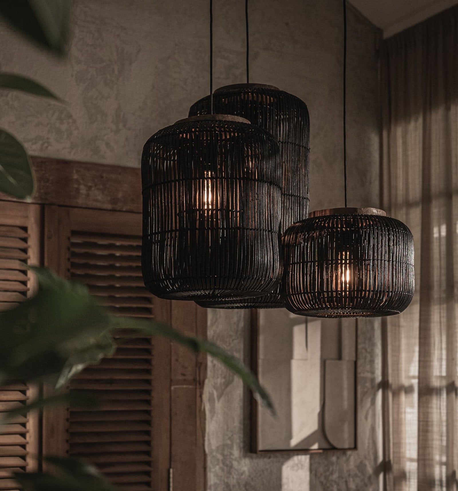 Bright Barrel Hanging Lamp