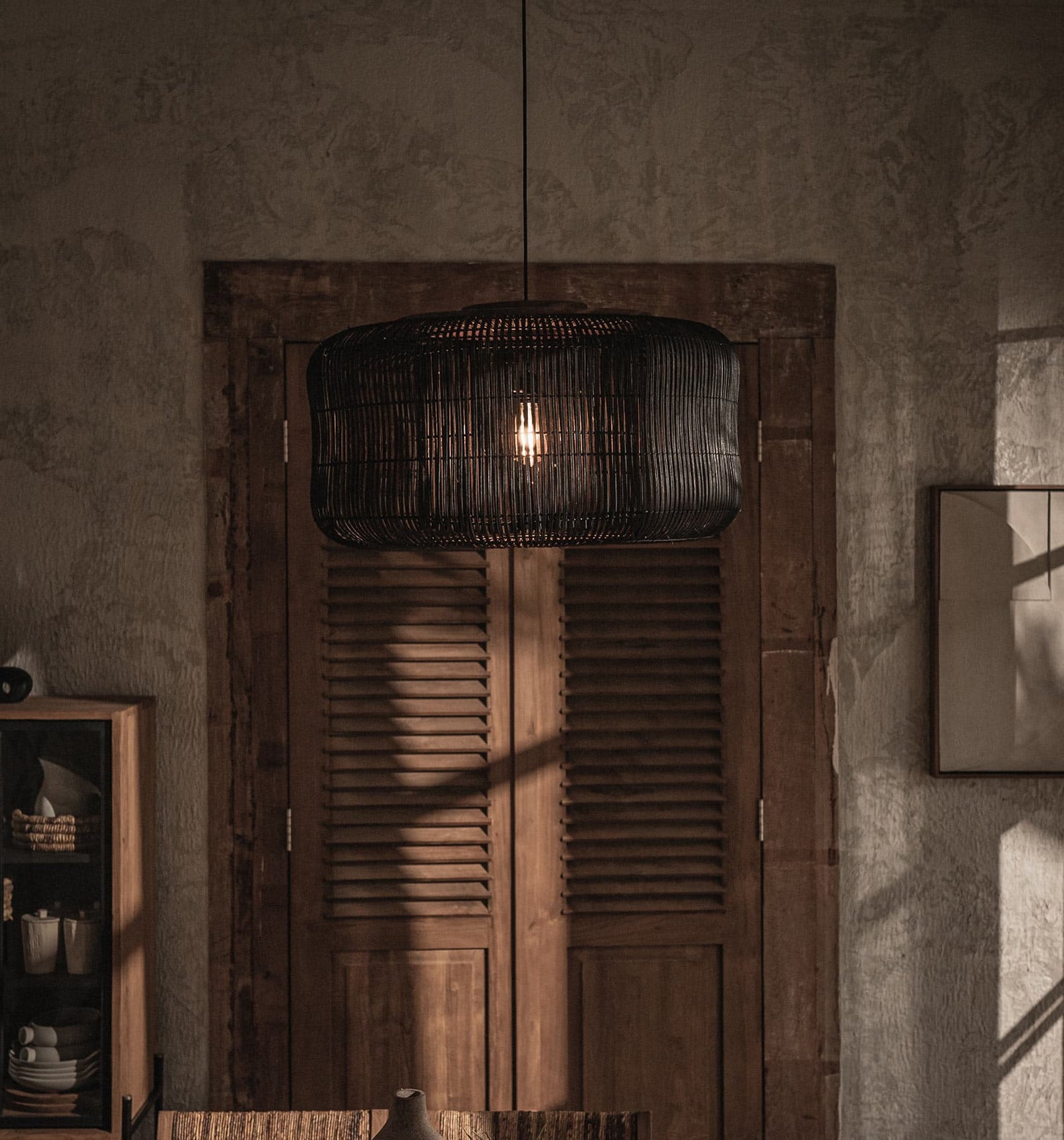 Bright Bucket Hanging Lamp