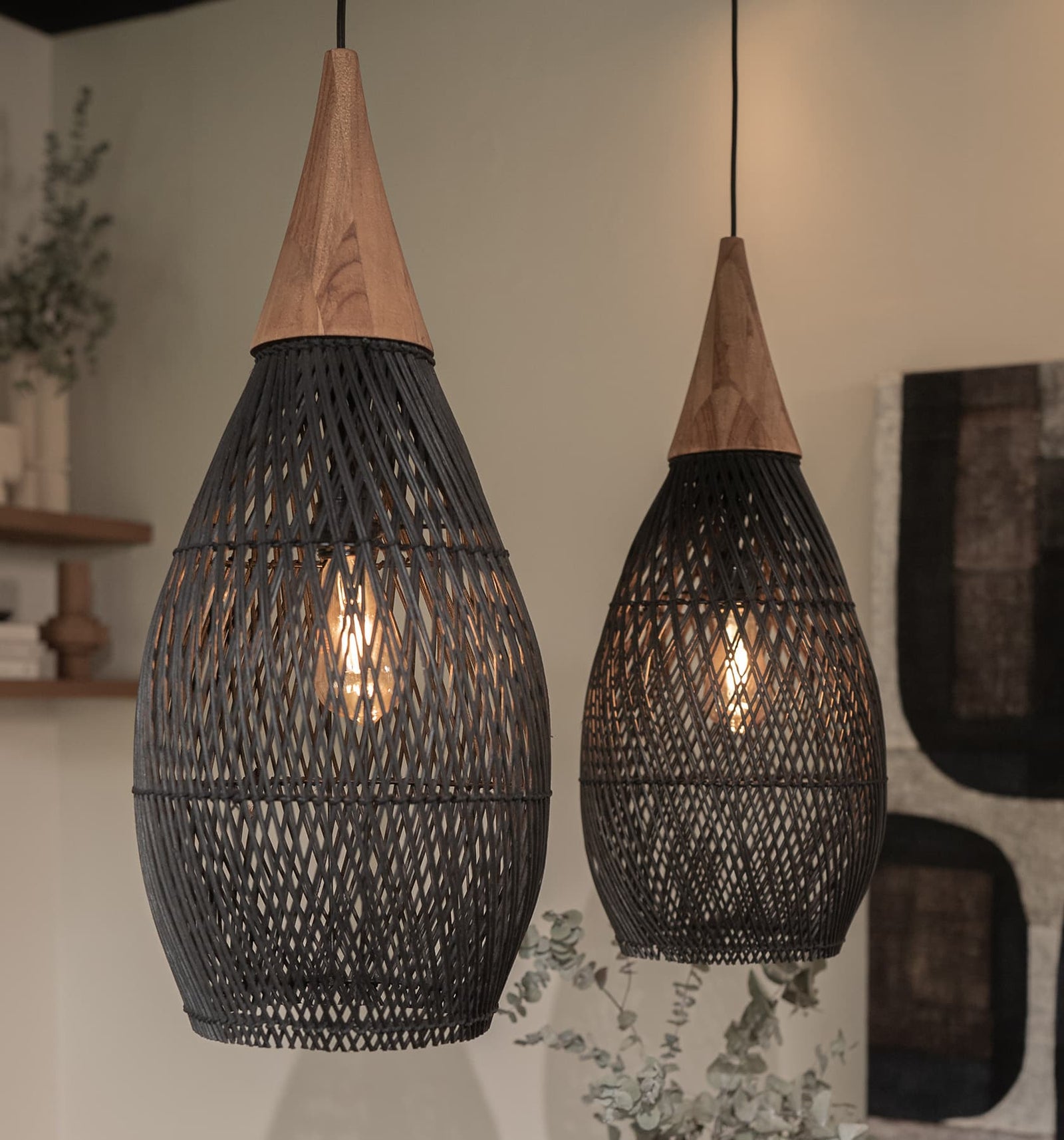 Bright Horn Lamp