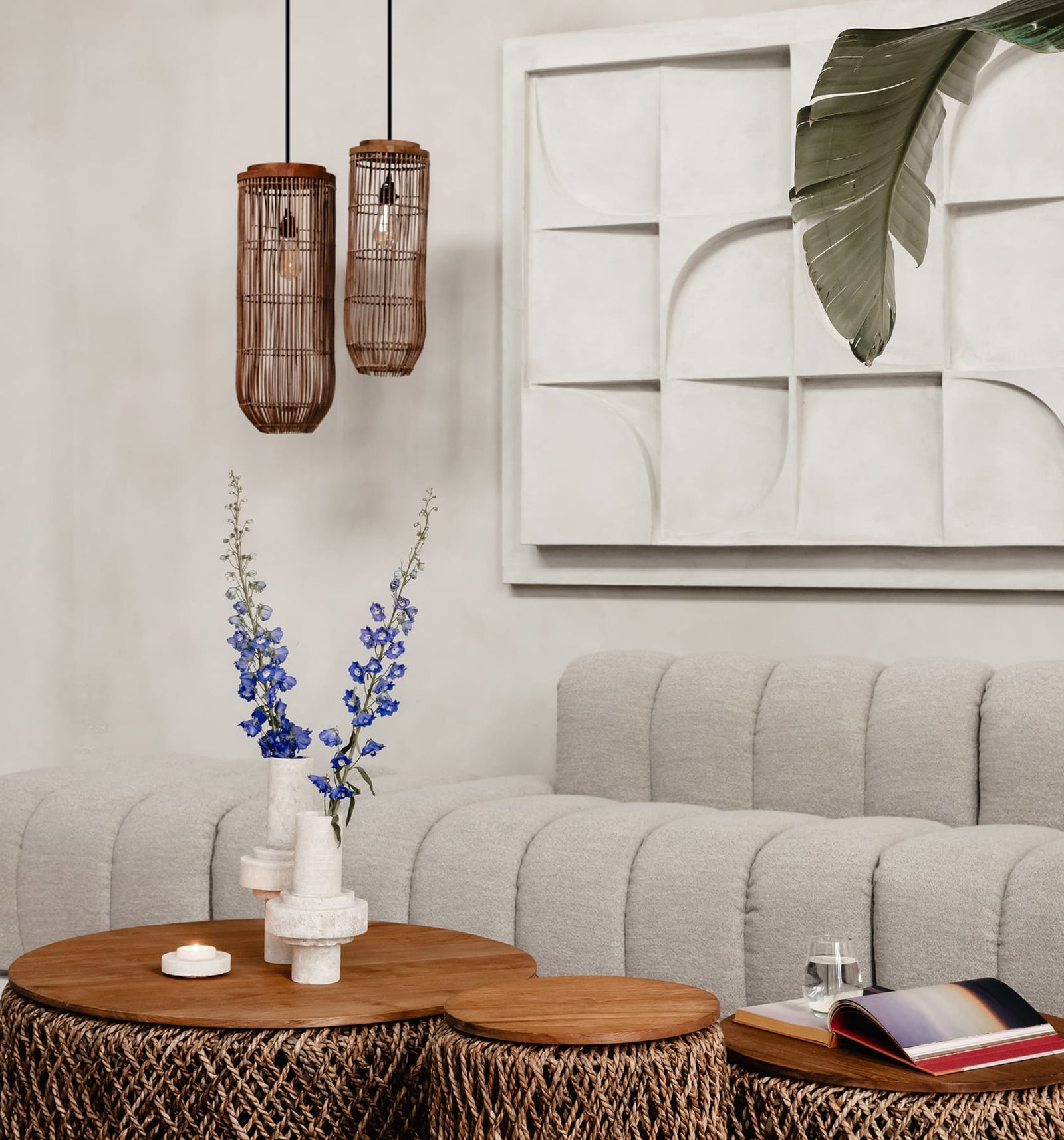 Bright Tub Hanging Lamp