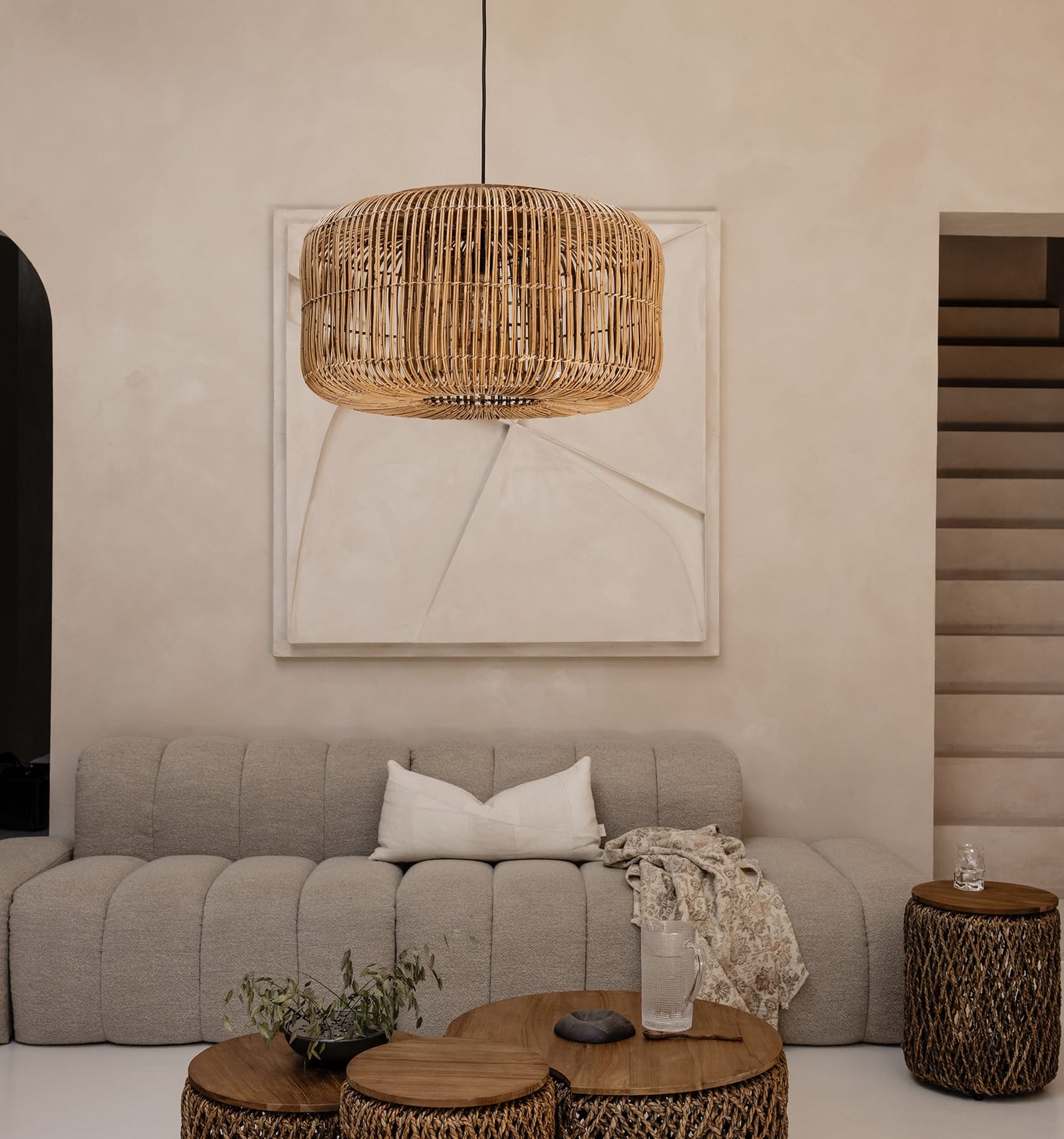 Bright Bucket Hanging Lamp