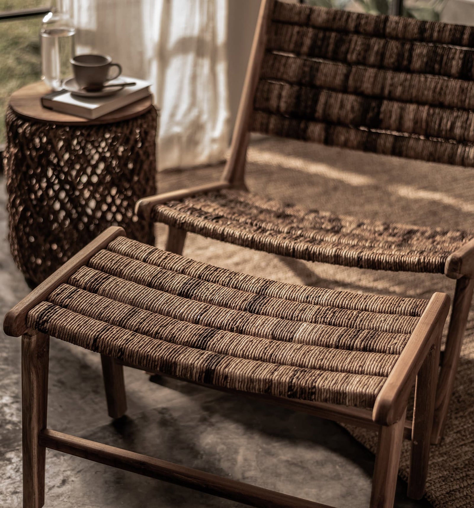 Caterpillar Beetle Footstool