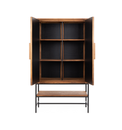 Coco Cabinet 2 Doors 1 Open Rack