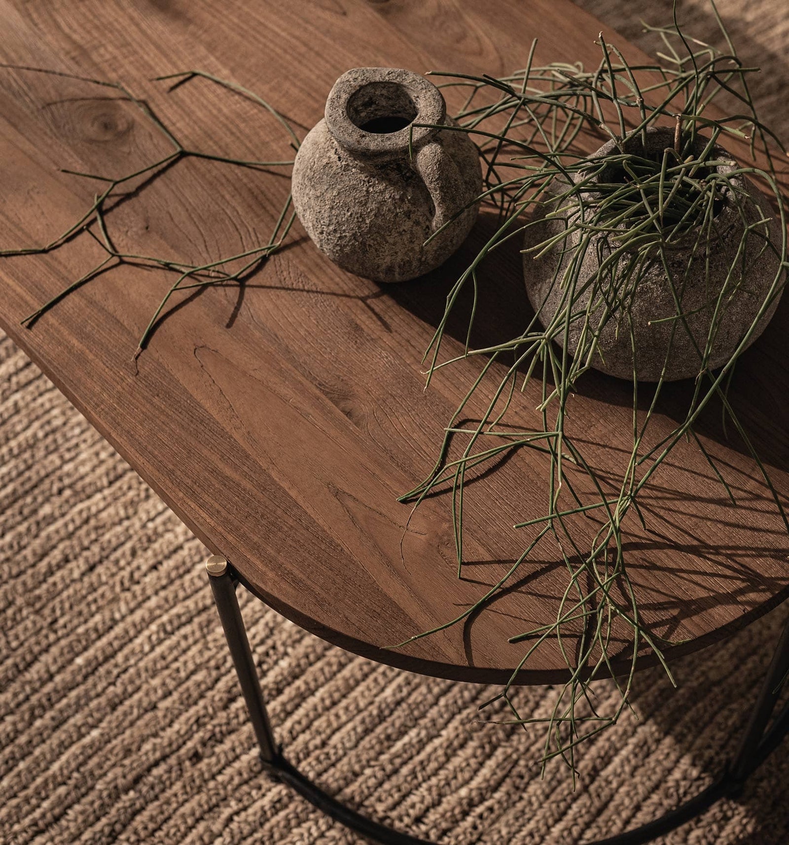 Coco Coffee Table Oval Legs