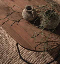 Coco Coffee Table Oval Legs