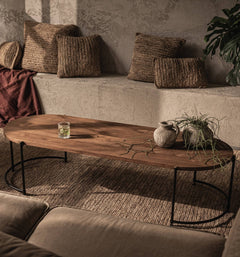 Coco Coffee Table Oval Legs