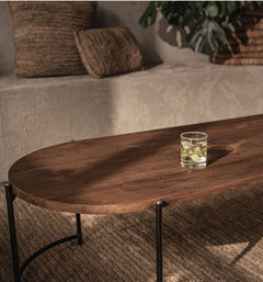Coco Coffee Table Oval Legs