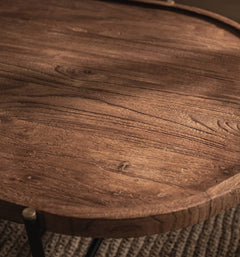 Coco Oval Coffee Table (Second Chance)