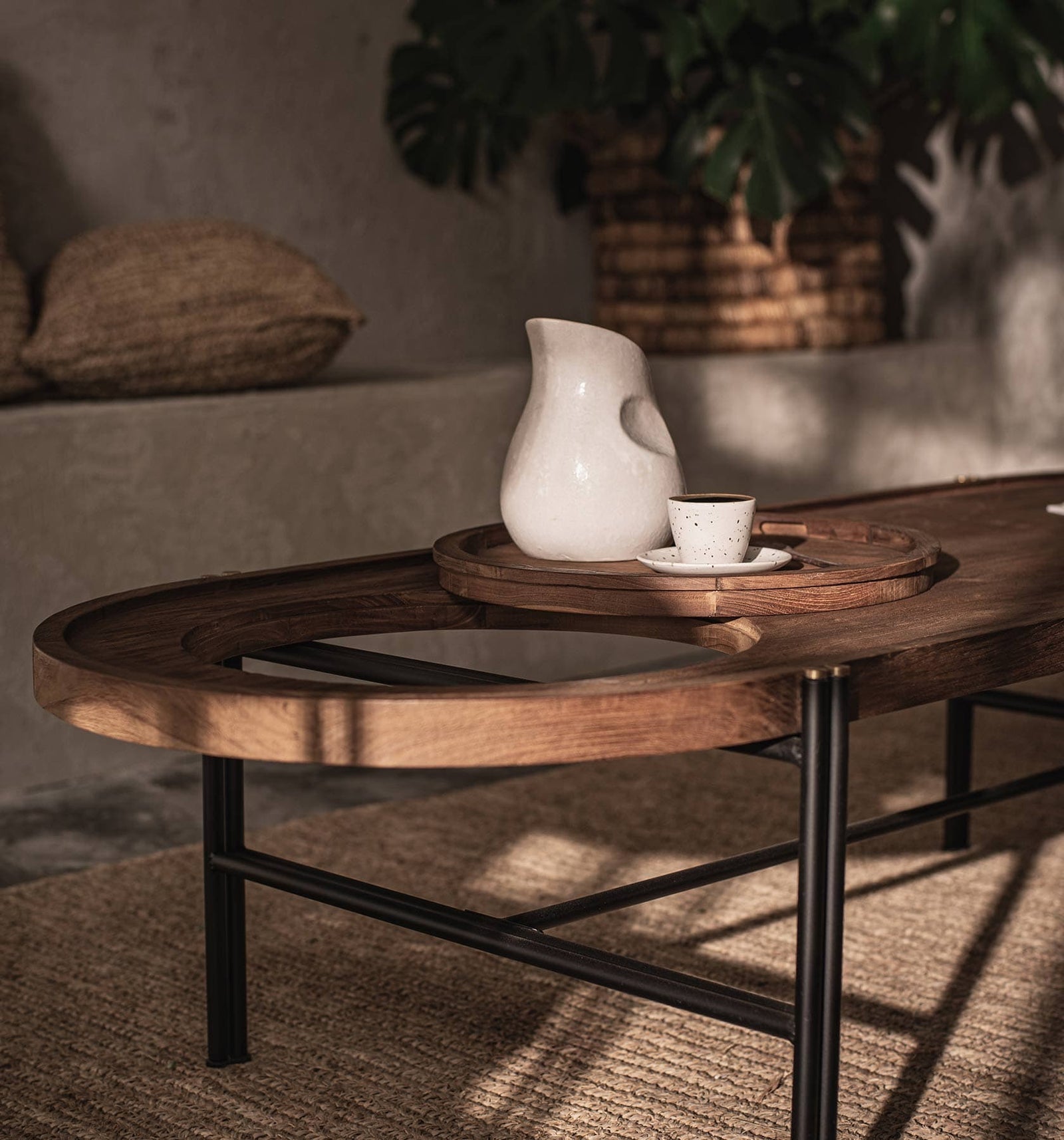 Coco Coffee Table with tray (Second Chance)
