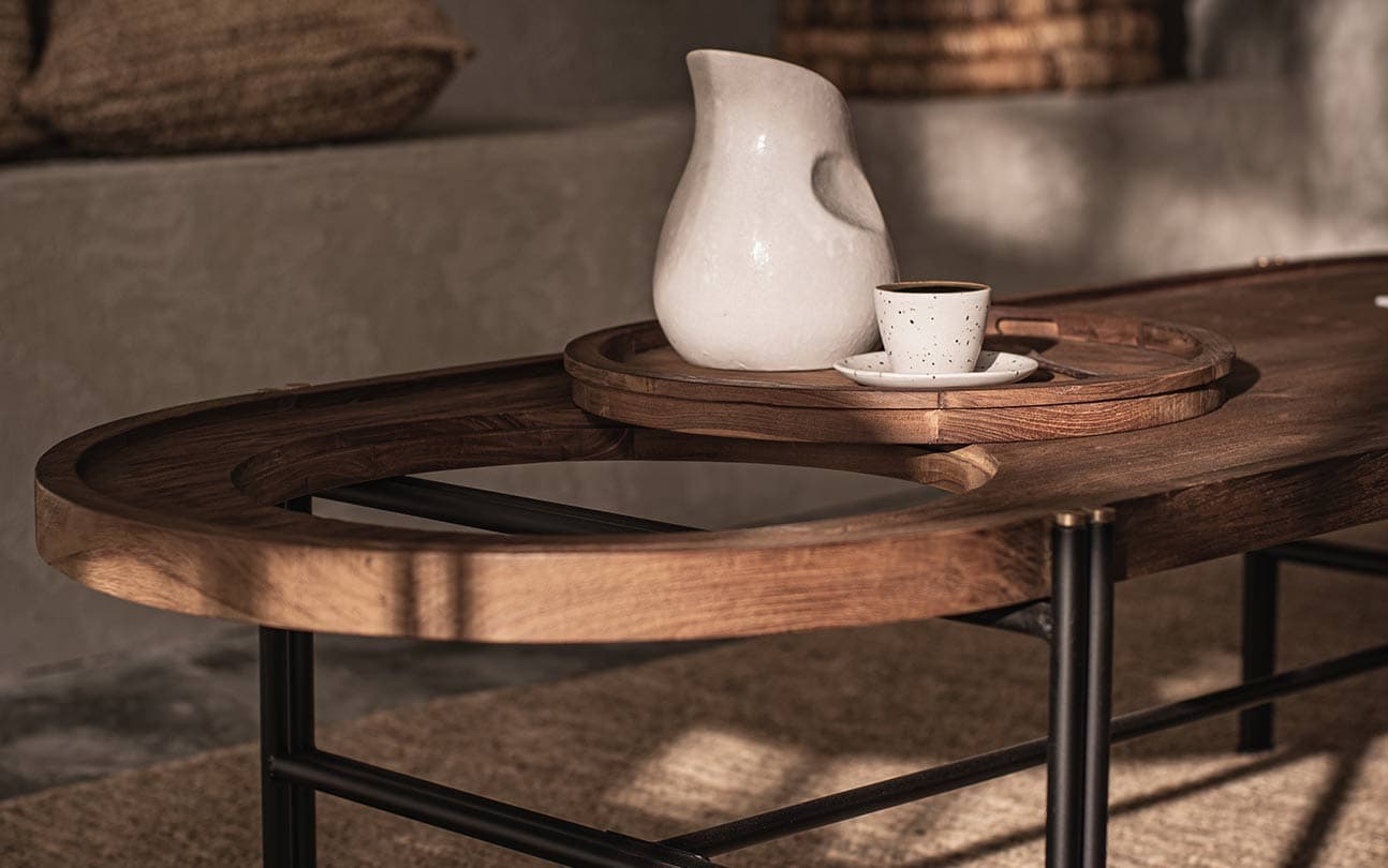 Coco Coffee Table with tray (Discontinued Stock)
