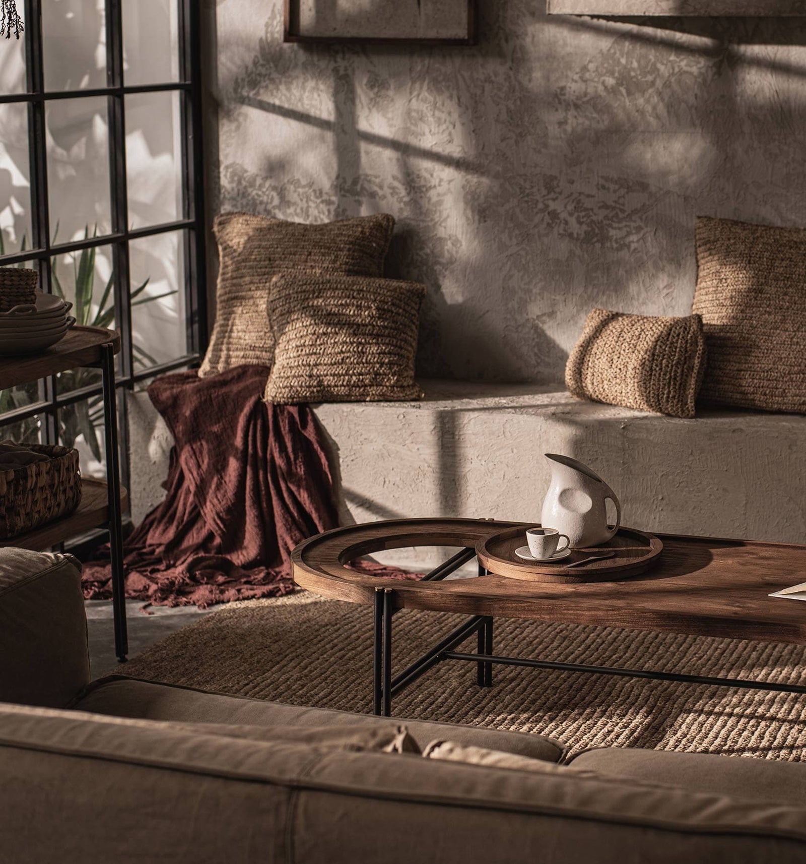 Coco Coffee Table with tray (Second Chance)