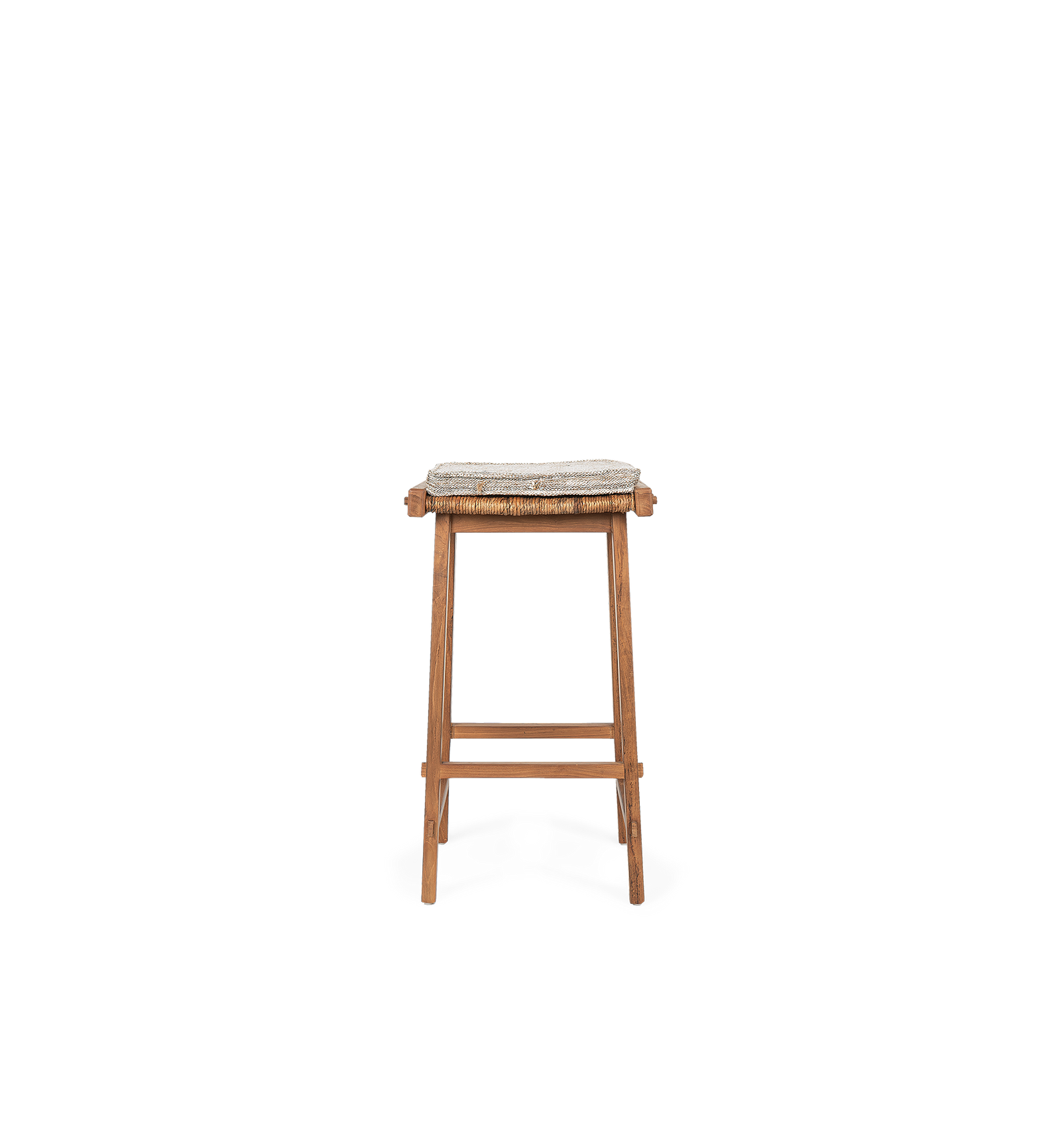 Caterpillar Bar Stool Cushion Jute