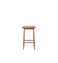 Caterpillar Bar Stool Cushion Jute