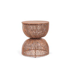 Wave Side Table Brown (Second Chance)