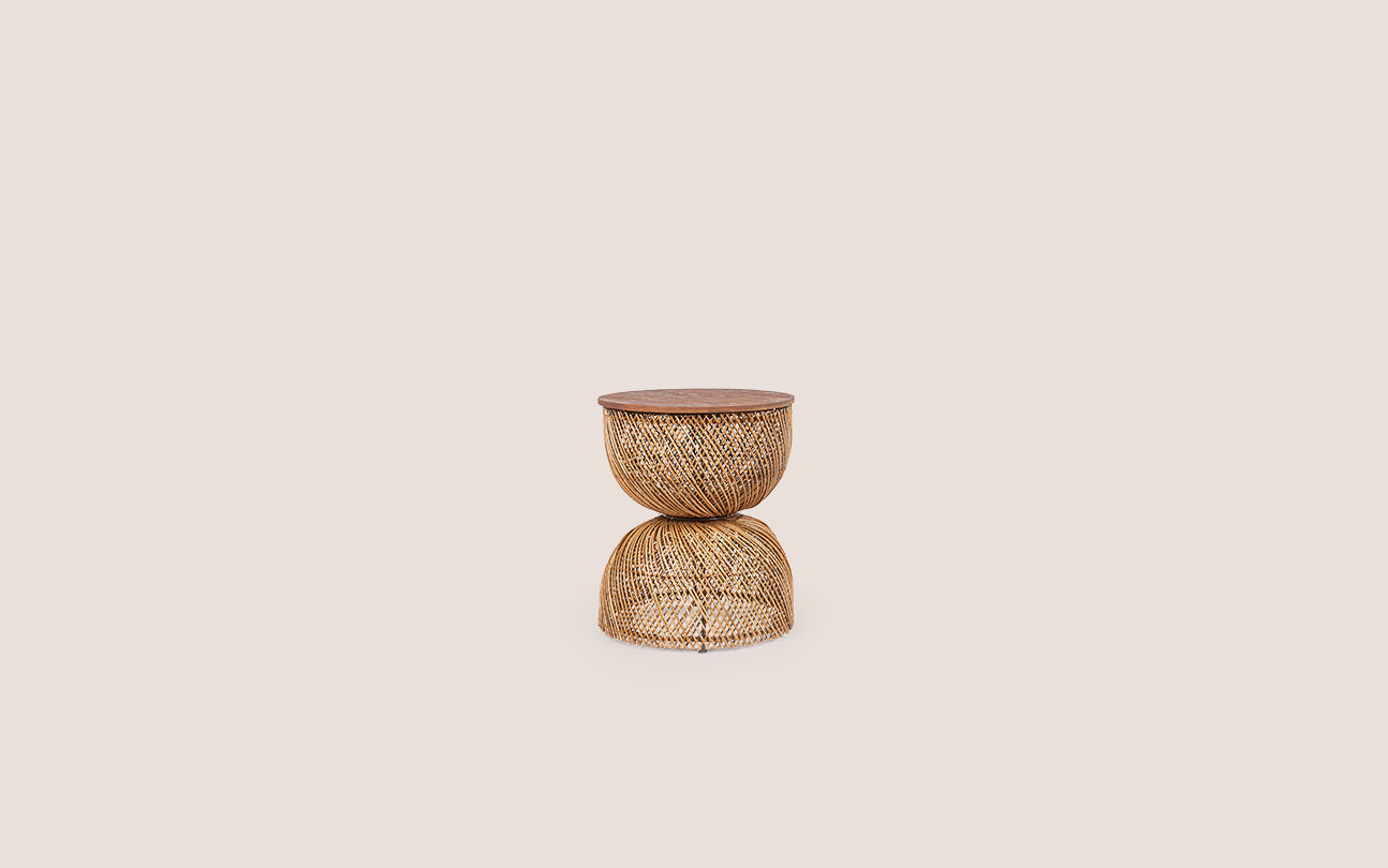 Wave Side Table Kulit