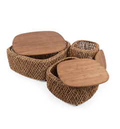 Knut Square Coffee Table Set of 3