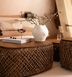 Knut Square Coffee Table Set of 3