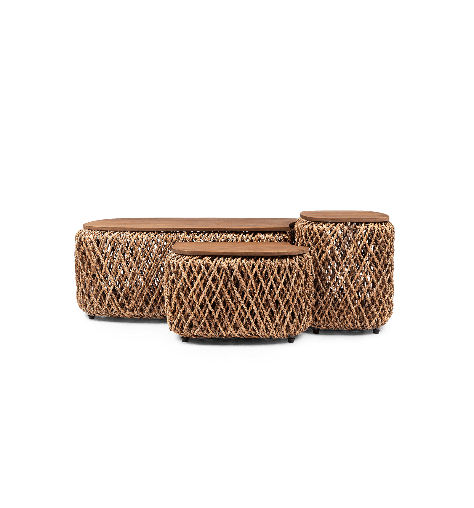Knut Square Padi Coffee Table Set of 3