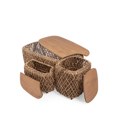 Knut Square Padi Coffee Table Set of 3