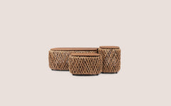 Knut Square Padi Coffee Table Set of 3