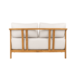 Classy Sofa Custard - 2 Seats