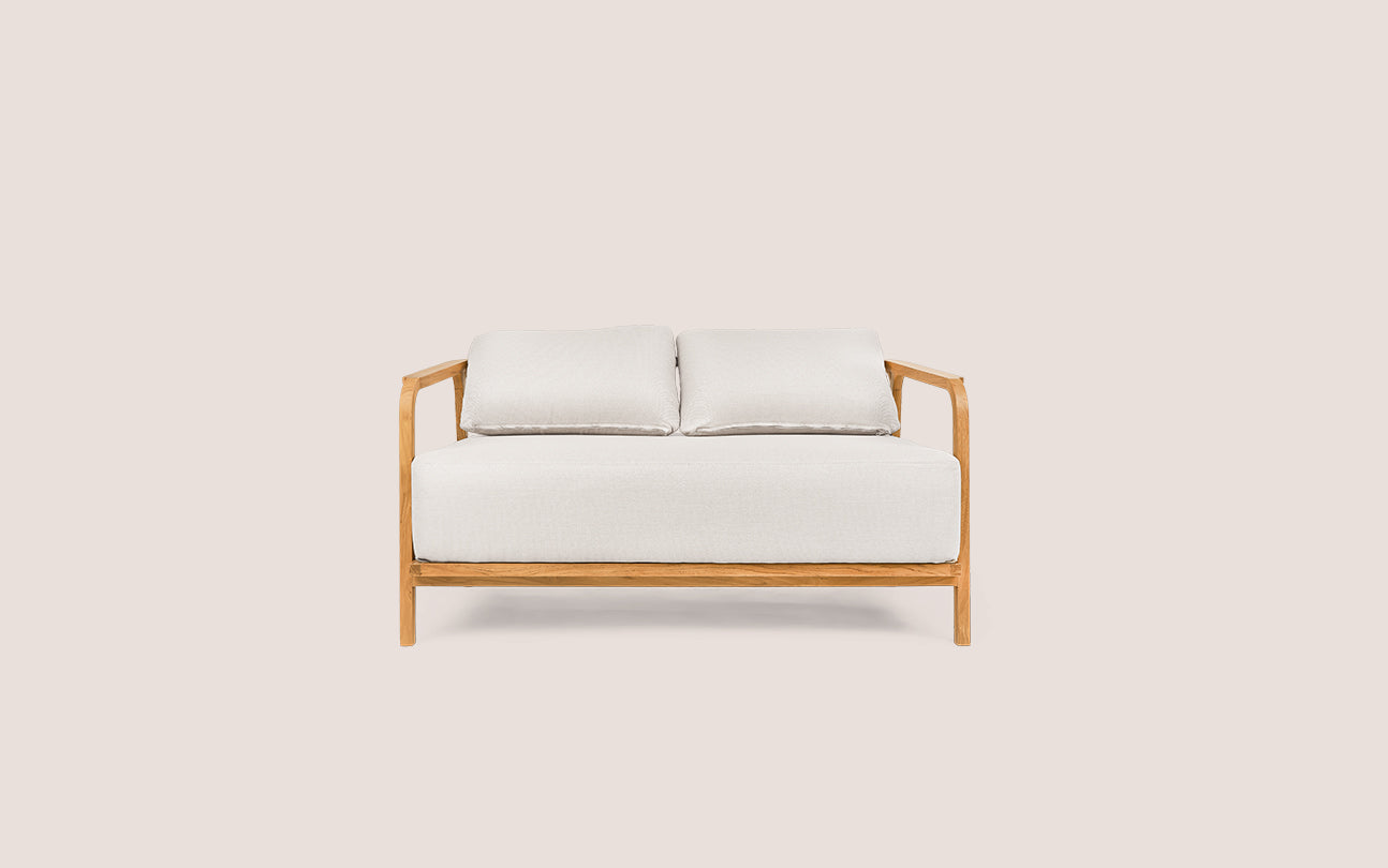 Classy Sofa Custard 2 Seats