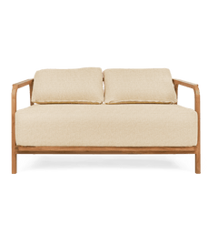 Classy Sofa Pale Khaki - 2 Seats